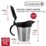 Coolinato steel gravy jug, 400ml