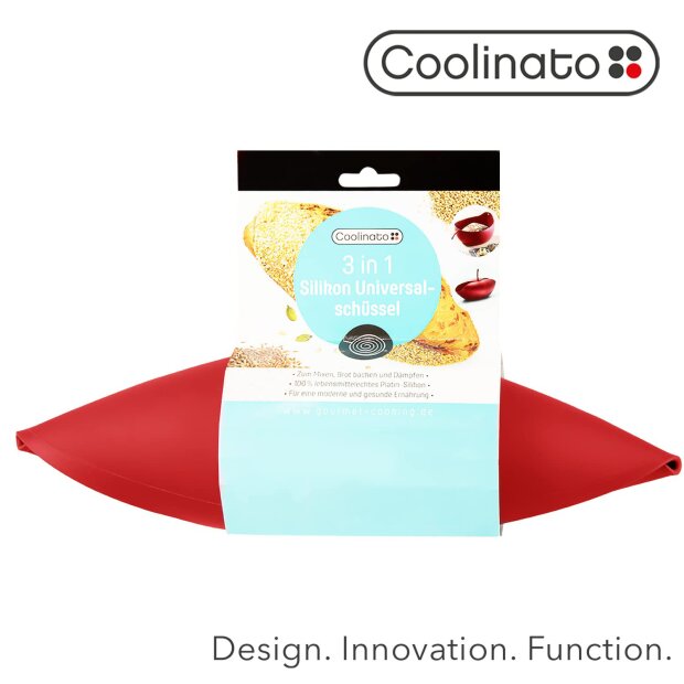 Coolinato Silikon 3 in 1 Universalschüssel - Set 2tlg.