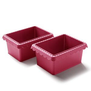 Coolinato Silikon Mini Brot- und Kuchenbackform 500g  Set...