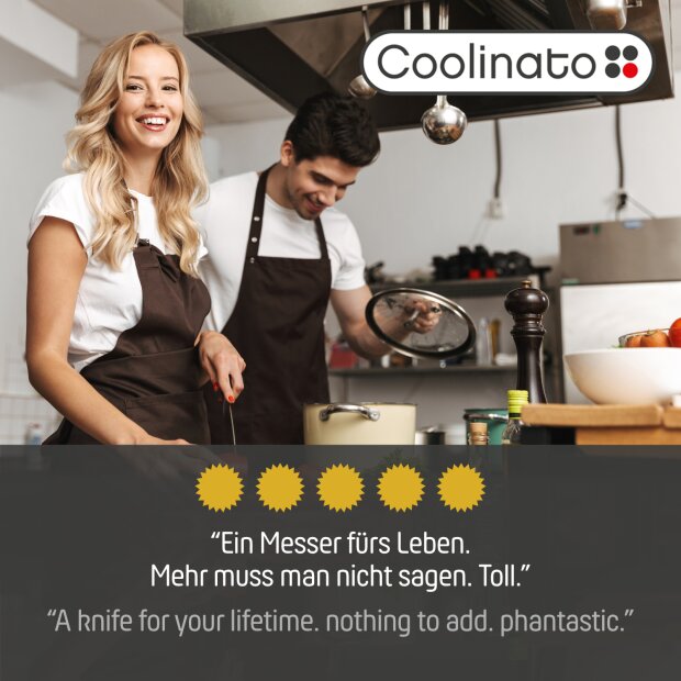 Coolinato Set 3tlg Profi Küchen Messer