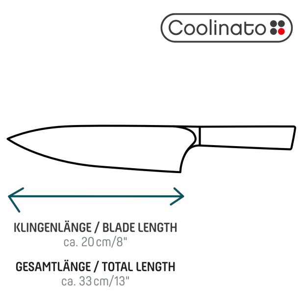 Coolinato Set 3tlg Profi Küchen Messer