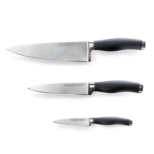 Coolinato 3pc professional kitchen knife set