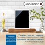 Coolinato smartphone and tablet wooden Soundbar