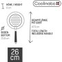 Coolinato Grillpfanne 26cm aus Edelstahl – beschichtet