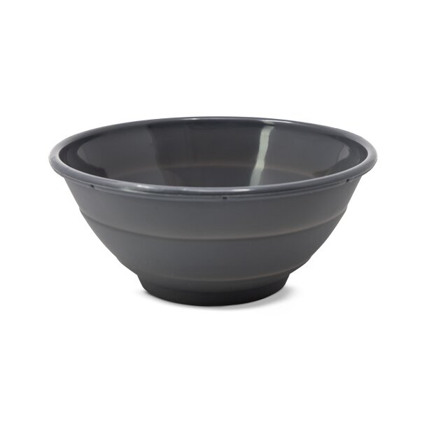 Coolinato foldable silicone bowl 20cm GREY
