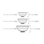 Coolinato foldable silicone bowl 24cm GREY